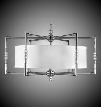 American Brass & Crystal CH3704-32G-36G-ST-GL - Six Light Chandelier